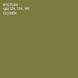 #7C7C40 - Go Ben Color Image